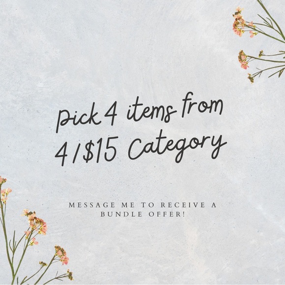 4/$15 Rhodium Finish Silver Huggies Hoop Earrings - Picture 5 of 6